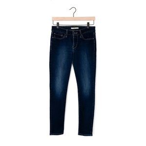 LEVI'S 711 indigo ridge stretch skinny jeans 27